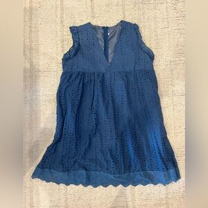 Blue dress